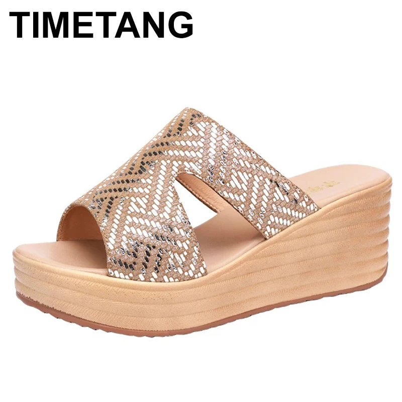 TIMETANGSmall Big Size 32-43 Fashion Gold Cutout Platform Slippers Wedding Shoes 2021 Summer High Heels Wedges Slides Women for
TIMETANGSmall Big Size 32-43 Fashion Gold Cutout Platform Slippers Wedding Shoes 2021 Summer High Heels Wedges Slides Women for