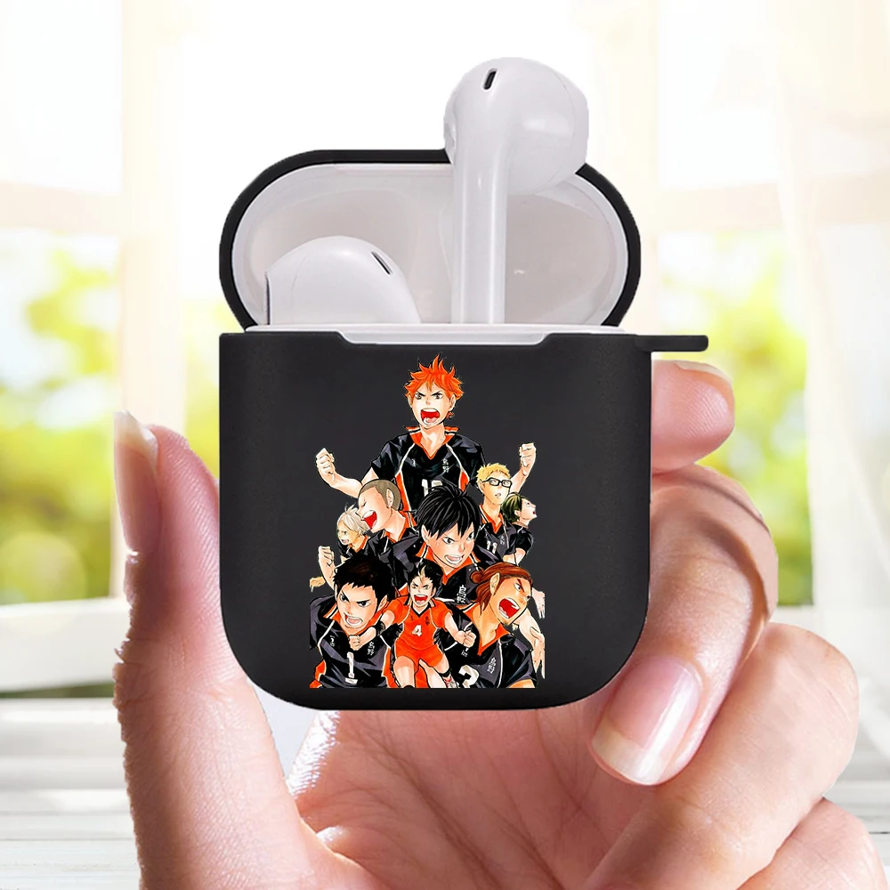 syouyou Haikyuu Hinata Attacks Anime cartoon Cute Earphone Charging Box Case For Apple AirPods 2 1 Black Protective Accessories
syouyou Haikyuu Hinata Attacks Anime cartoon Cute Earphone Charging Box Case For Apple AirPods 2 1 Black Protective Accessories