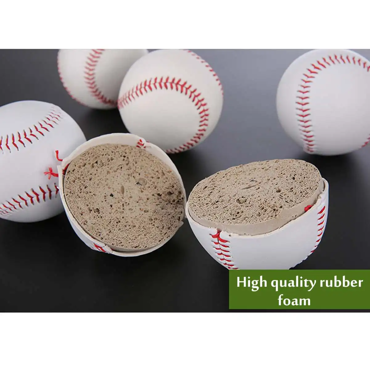 6 Piece 2.75" New White Base Ball Baseball Practice Trainning Softball Sport Team Game
6 Piece 2.75" New White Base Ball Baseball Practice Trainning Softball Sport Team Game