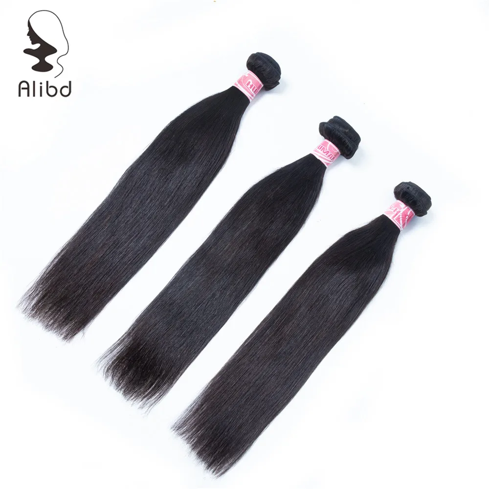 Alibd малайзийские прямые волосы Remy 28 30 дюймов длинные 3 шт./лот пучки сделка