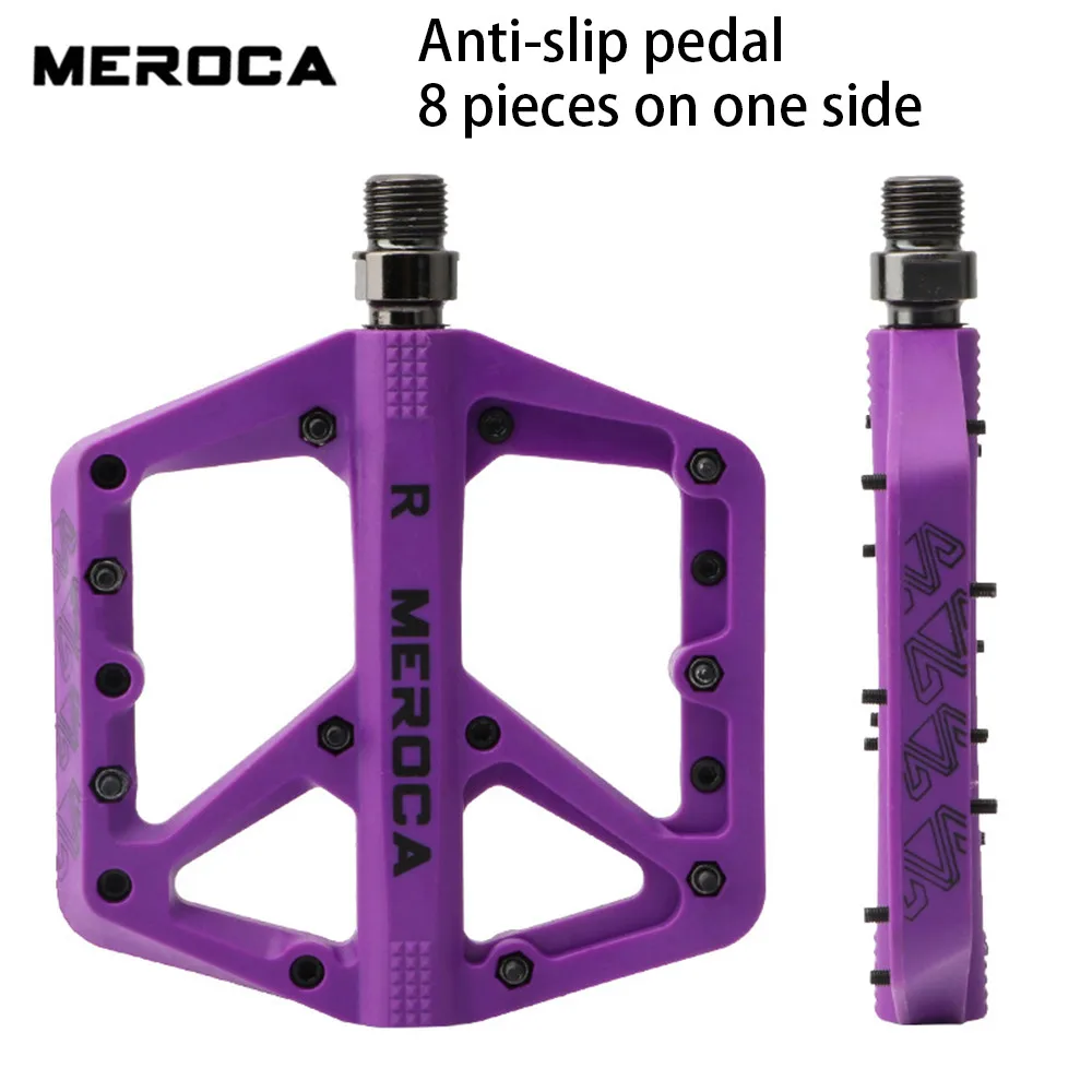 MEROCA Mountain Road Bike Nylon Platform Pedal Non-slip Off-road Pedal Bearing Width-Width Anti Slip Design Free Shipping
MEROCA Mountain Road Bike Nylon Platform Pedal Non-slip Off-road Pedal Bearing Width-Width Anti Slip Design Free Shipping