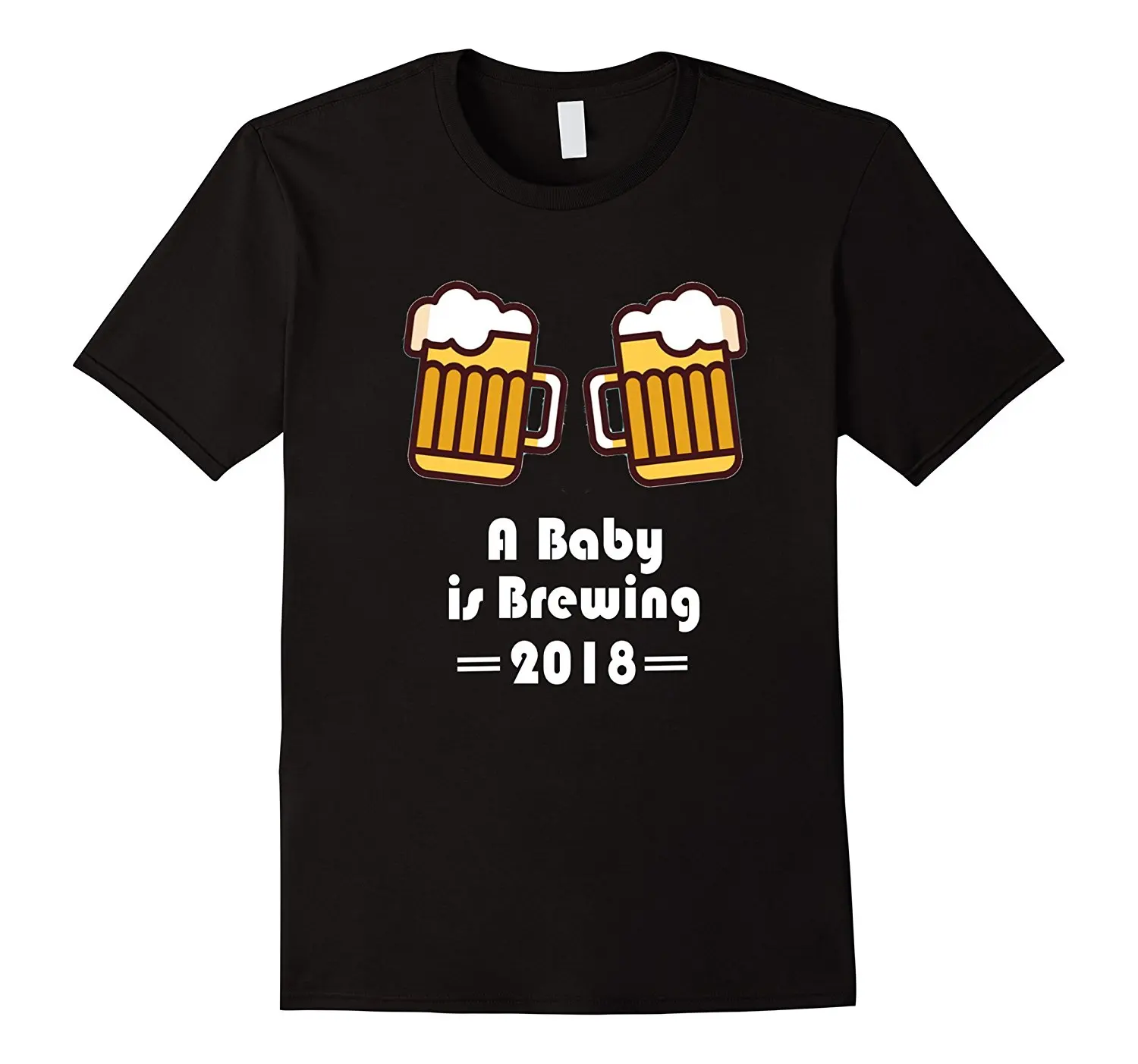 A Baby Is Brewing 2018 T Shirt Tee New Dad Est. Pregnancy Summer Short Sleeves Cotton T-Shirt Fashion White Style
A Baby Is Brewing 2018 T Shirt Tee New Dad Est. Pregnancy Summer Short Sleeves Cotton T-Shirt Fashion White Style