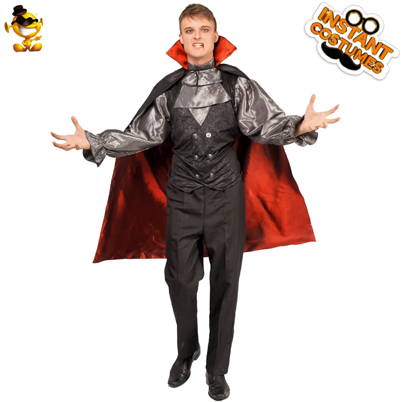 Halloween Costume for Adult Vampire Suit Carnival Christmas Adult Fancy Dress Luxury Horror Cloak Costume for Men Costumes
Halloween Costume for Adult Vampire Suit Carnival Christmas Adult Fancy Dress Luxury Horror Cloak Costume for Men Costumes