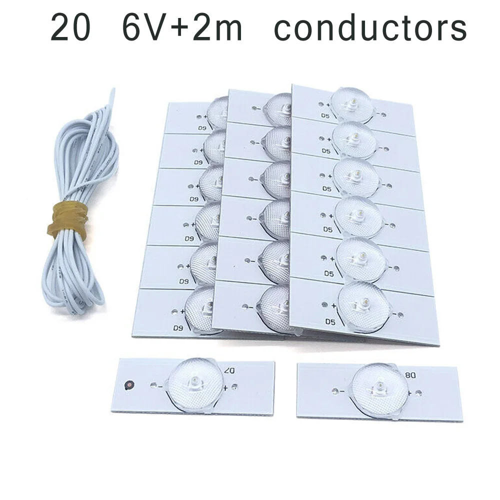 Universal Lamp Beads With Optical Lens Fliter White Components Industrial 50pcs SMD Lamp Beads +2pcs Meters Wire
Universal Lamp Beads With Optical Lens Fliter White Components Industrial 50pcs SMD Lamp Beads +2pcs Meters Wire