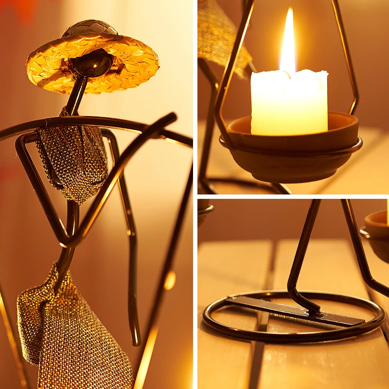 Vintage Metall Kerzenhalter Home Dekoration Handmade Kerzenhalter Kerzenhalter Decor Miniatur Wohnkultur Kunst Geschenke
Vintage Metall Kerzenhalter Home Dekoration Handmade Kerzenhalter Kerzenhalter Decor Miniatur Wohnkultur Kunst Geschenke
