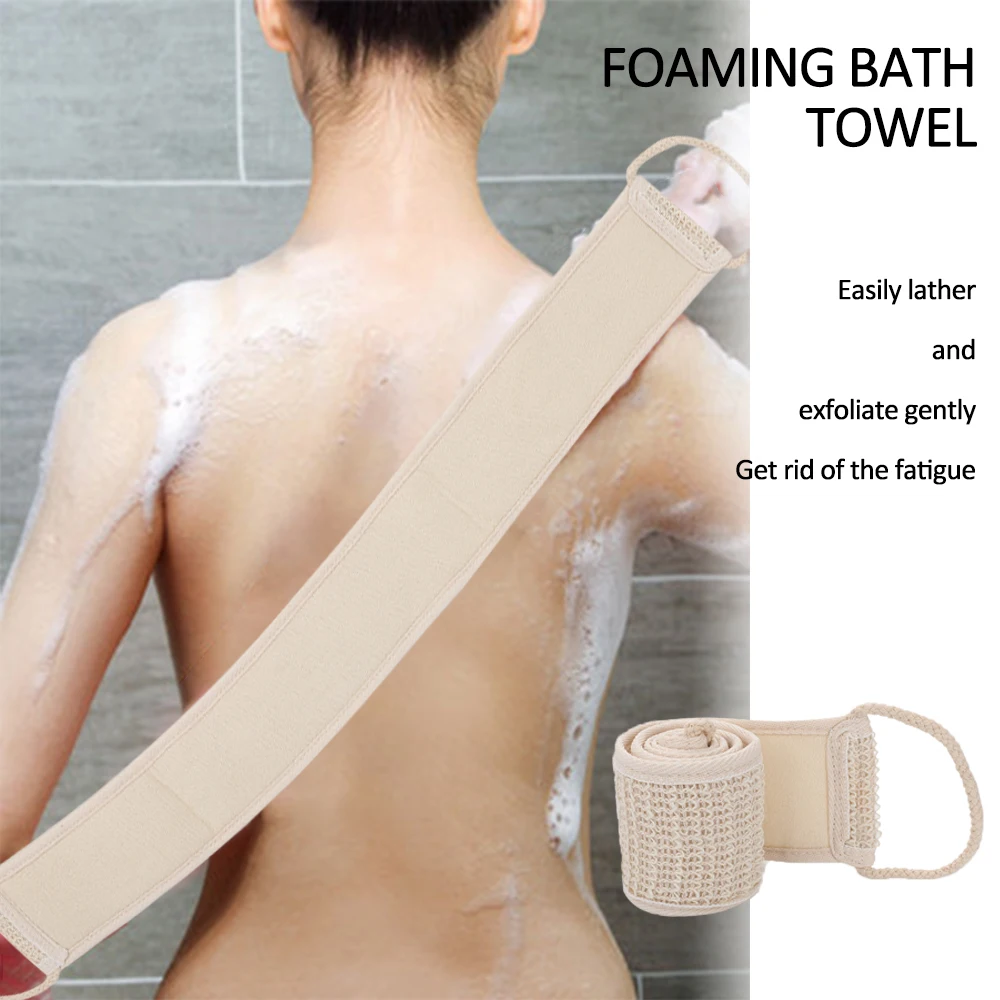 Loofah Back Towel Rubbing Bath Brush Double Sided Exfoliating Back Body Scrubber Skin Care Rubbing Bathroom Washcloth for Shower
Loofah Back Towel Rubbing Bath Brush Double Sided Exfoliating Back Body Scrubber Skin Care Rubbing Bathroom Washcloth for Shower