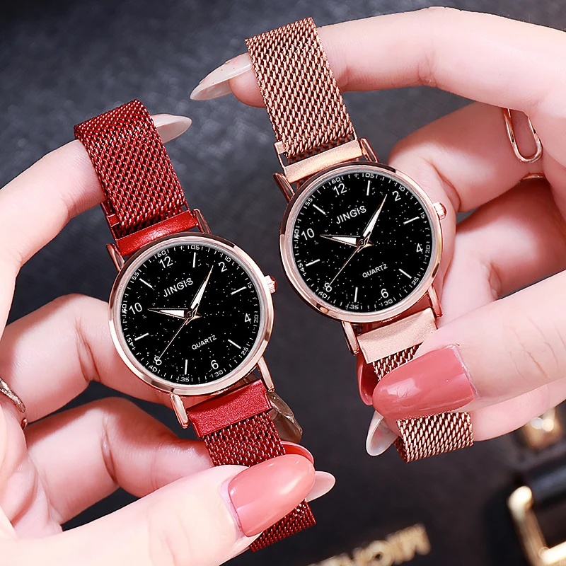 Watches Women Simple Vintage Small Magnetic Belt Quartz Watch Casual Bracelet Dress Wrist Clock Dress Wristwatches Reloj mujer
Watches Women Simple Vintage Small Magnetic Belt Quartz Watch Casual Bracelet Dress Wrist Clock Dress Wristwatches Reloj mujer