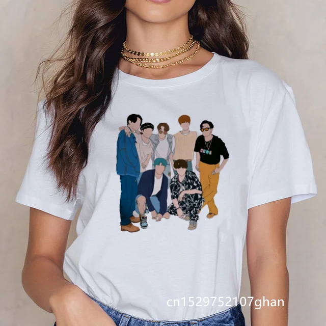 Summer Kawaii Women Letters New Album Mood Short-sleeved T-shirt Printing Fashion Tees Popular Street Casual Cute Woman Tshirts
Summer Kawaii Women Letters New Album Mood Short-sleeved T-shirt Printing Fashion Tees Popular Street Casual Cute Woman Tshirts