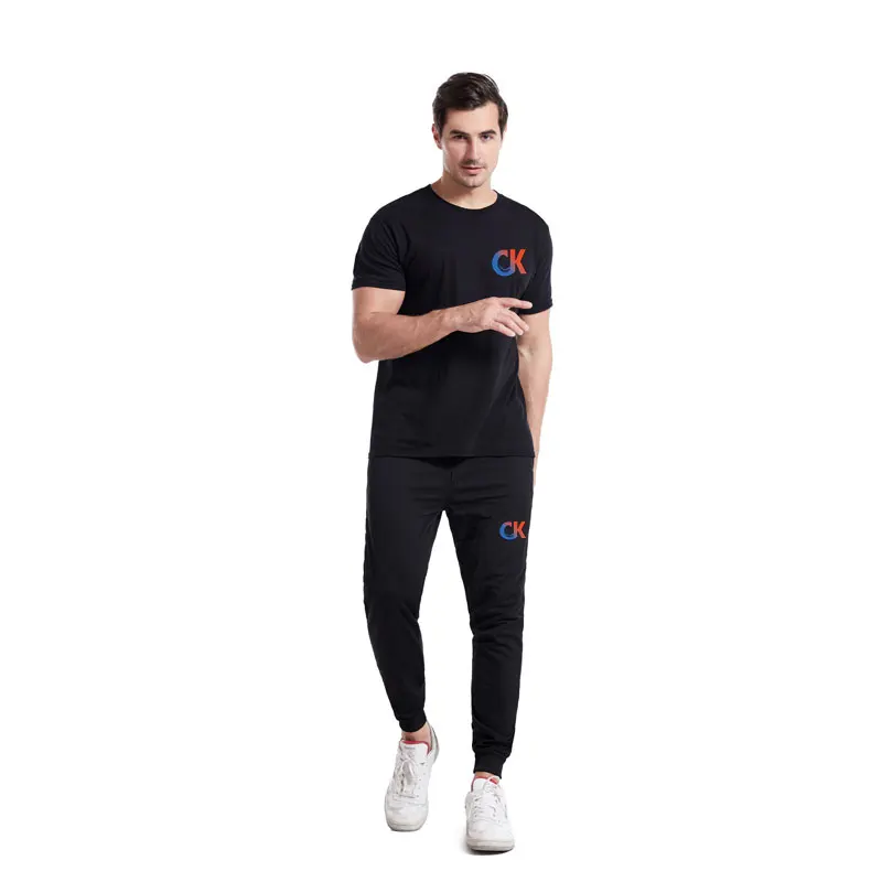 Summer Cotton Simple Comfortable Short Sleeve T-shirt and Trousers Sports Suit Men's and Women's Casual Sports Shirts
Summer Cotton Simple Comfortable Short Sleeve T-shirt and Trousers Sports Suit Men's and Women's Casual Sports Shirts