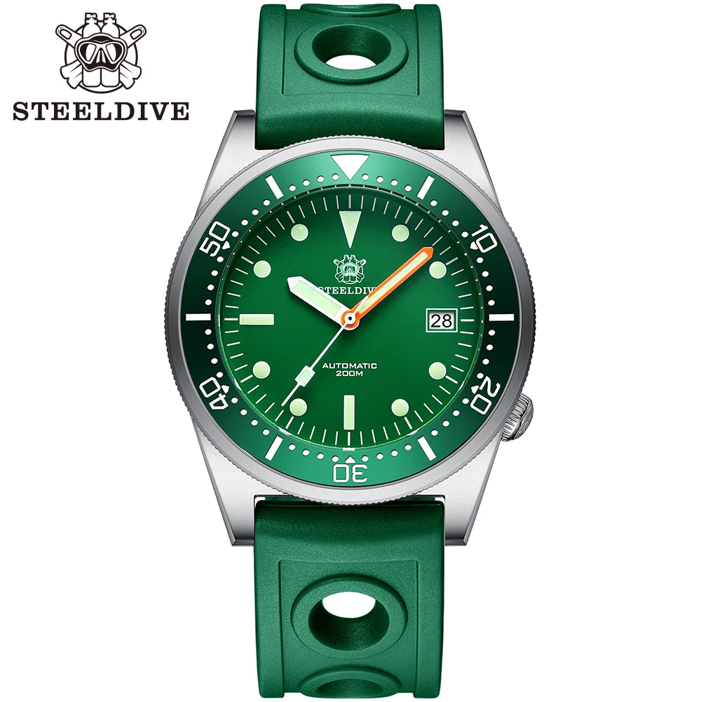 Мужские автоматические часы Steeldive SD1979, браслет из нержавеющей стали, суперсветящийся циферблат, Водонепроницаемость 200 м, сапфировое стекло
Мужские автоматические часы Steeldive SD1979, браслет из нержавеющей стали, суперсветящийся циферблат, Водонепроницаемость 200 м, сапфировое стекло
