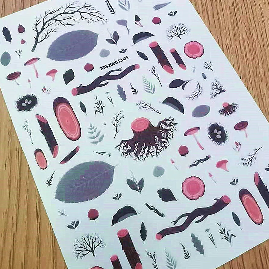 Newest Tree Roots Annual Ring 3D Self Adhesive DIY Decoration Manicure Tools Nail Art Stickers MG0613-01
Newest Tree Roots Annual Ring 3D Self Adhesive DIY Decoration Manicure Tools Nail Art Stickers MG0613-01