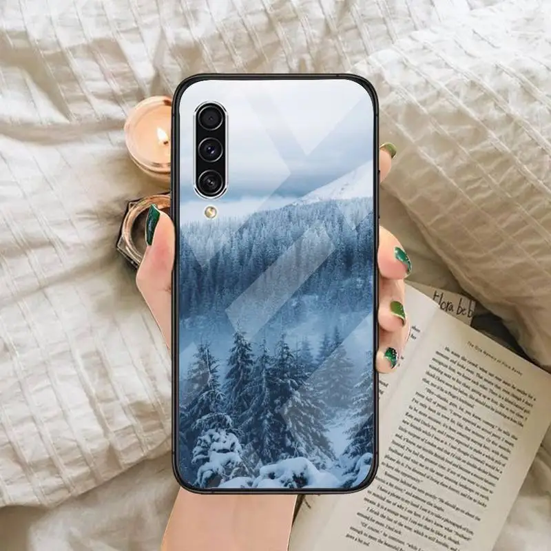 Winter Snow Mountain Scene Phone Case Tempered glass For Samsung S6 S7 edge S8 S9 S10 e plus note8 9 10 pro
Winter Snow Mountain Scene Phone Case Tempered glass For Samsung S6 S7 edge S8 S9 S10 e plus note8 9 10 pro