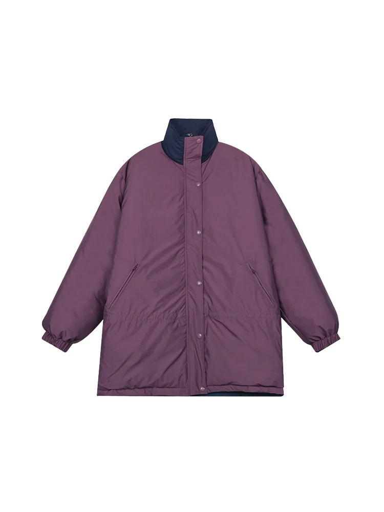 Новинка зимняя двухсторонняя одежда хлопковое пальто Корейская стильная свободная Водолазка с длинным рукавом Толстая Верхняя одежда жен...
Новинка зимняя двухсторонняя одежда хлопковое пальто Корейская стильная свободная Водолазка с длинным рукавом Толстая Верхняя одежда жен...