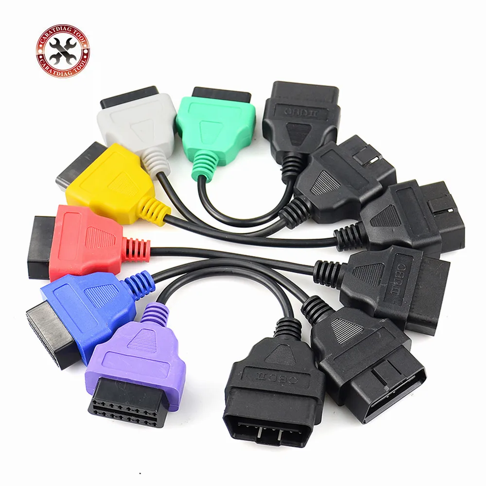 2021 Новое поступление адаптер FiatECUScan OBD OBD2 разъем ECU Scan ABS Подушка obd2 сканер