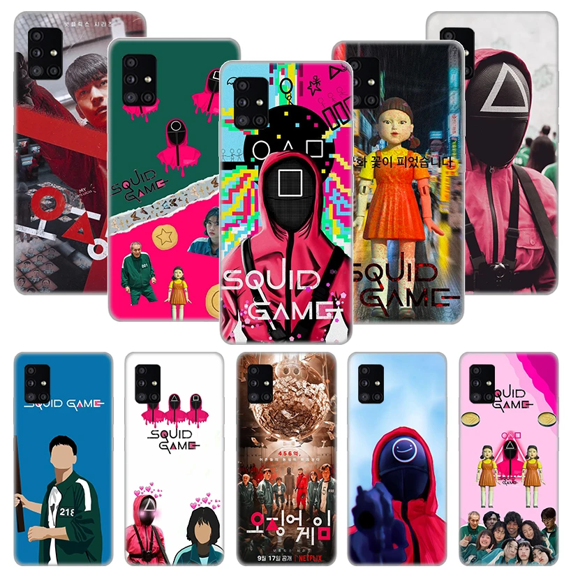 Funny Squid Game Phone Case Funda For Samsung Galaxy A51 A71 A02S A50 A70 A30 A40 A20 A10S A20E A01 A91 A81 Cover Coque Capa
Funny Squid Game Phone Case Funda For Samsung Galaxy A51 A71 A02S A50 A70 A30 A40 A20 A10S A20E A01 A91 A81 Cover Coque Capa