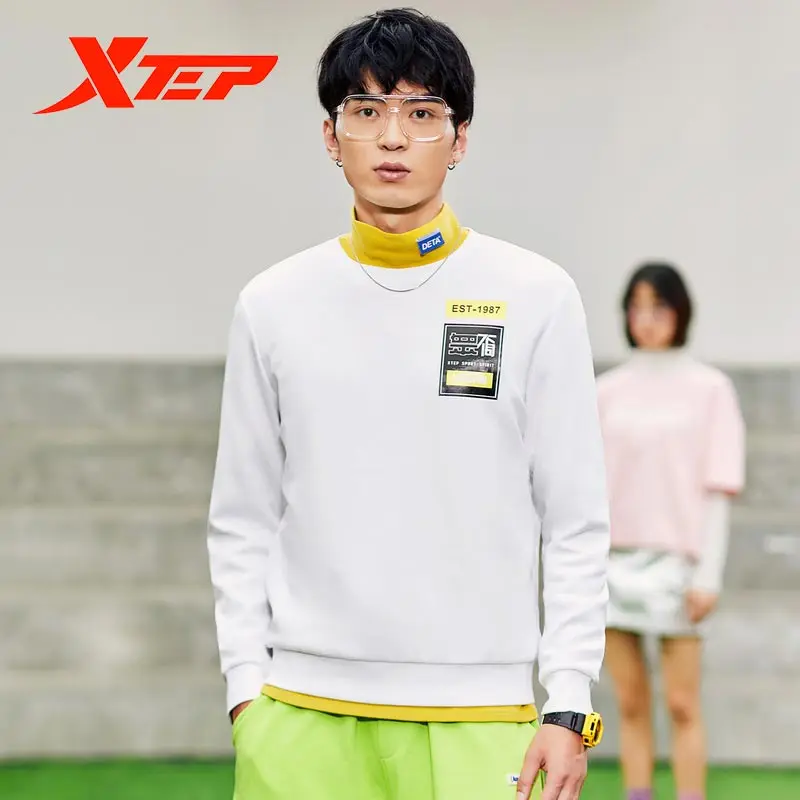 Xtep Men's Sports Pullover Long-sleeved Undershirt Men's Spring And Autumn Fashion Show Men's Sweater 880129050149
Xtep Men's Sports Pullover Long-sleeved Undershirt Men's Spring And Autumn Fashion Show Men's Sweater 880129050149
