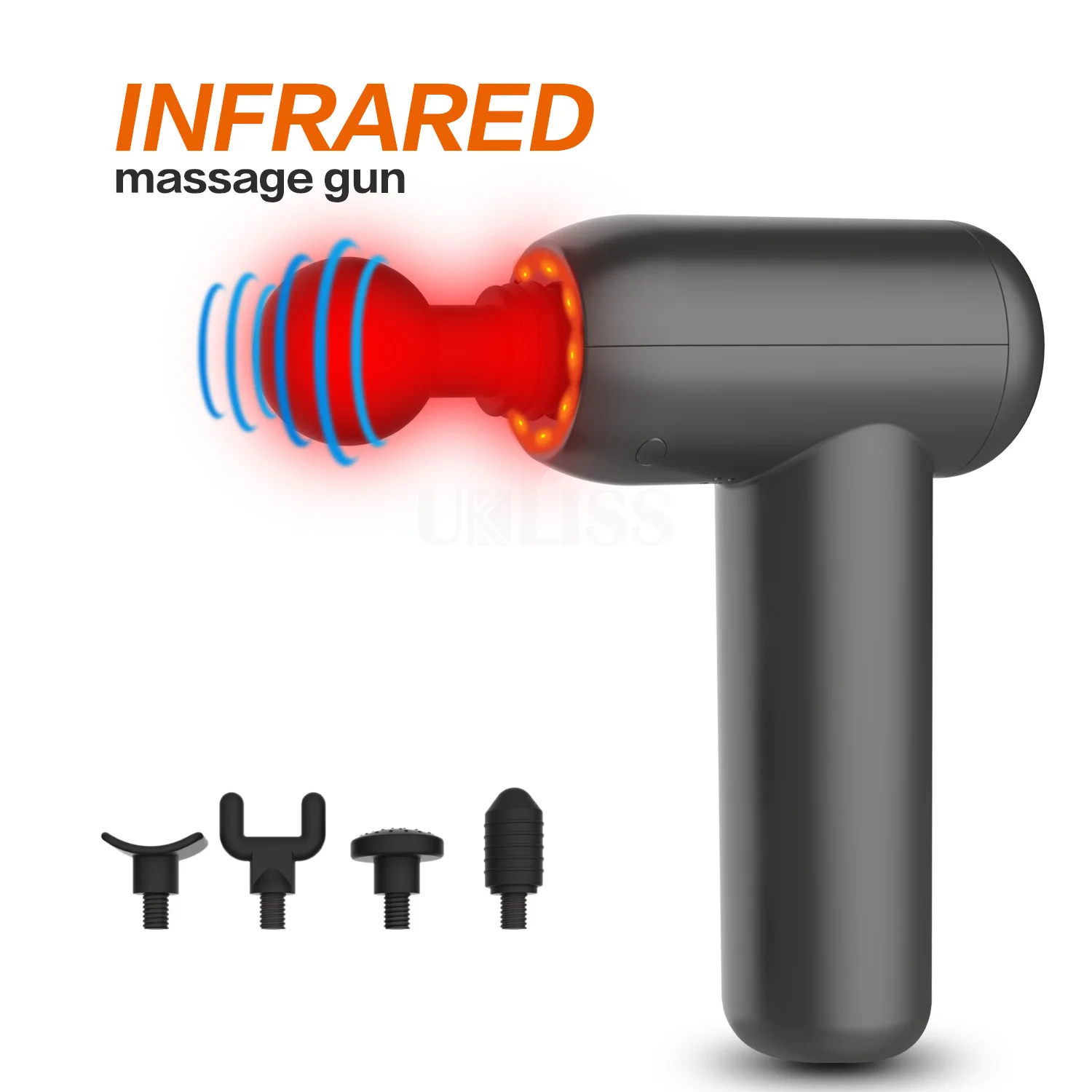 Lcd Screen Infrared Massage Gun Deep Tissue Percussion Muscle Massager For Pain Relief Fascia Gun Mini Electric Body Massager
Lcd Screen Infrared Massage Gun Deep Tissue Percussion Muscle Massager For Pain Relief Fascia Gun Mini Electric Body Massager