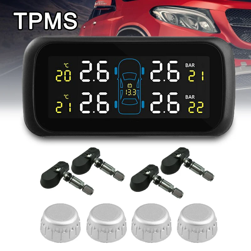 Car Wireless Tire Pressure Monitoring System TPMS with 4 Internal Sensor U903Z M8617
Car Wireless Tire Pressure Monitoring System TPMS with 4 Internal Sensor U903Z M8617