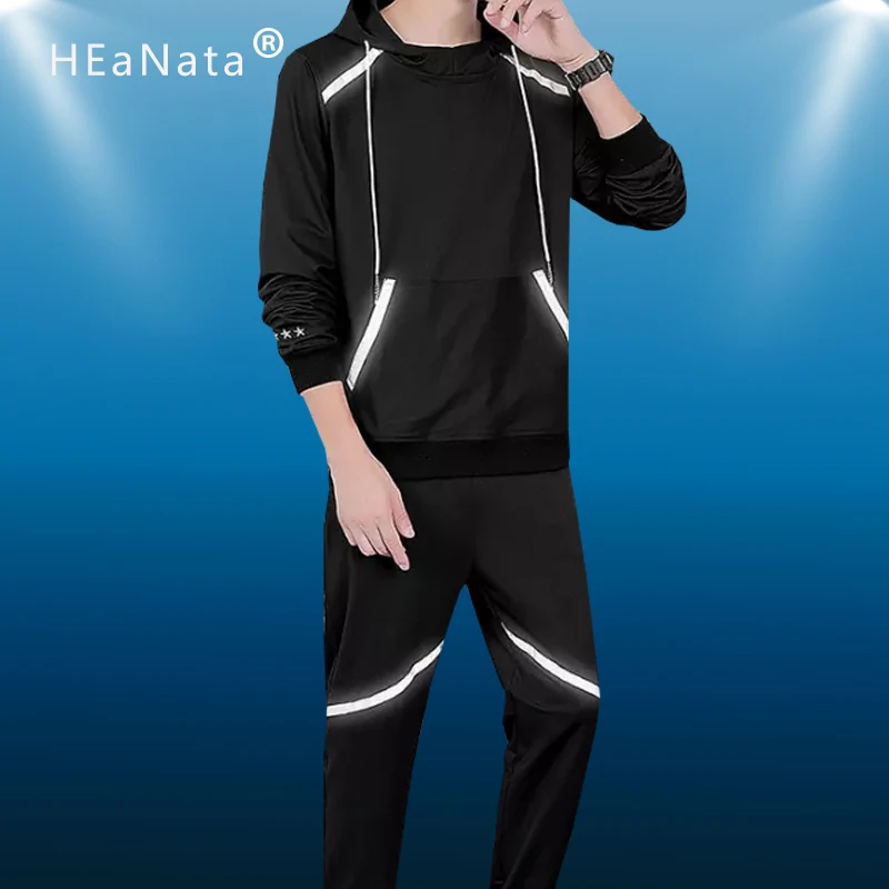 Новинка, осенний спортивный костюм для бега, мужской тренировочный костюм для спортзала, комплект из двух предметов, толстовка с капюшоном ...
Новинка, осенний спортивный костюм для бега, мужской тренировочный костюм для спортзала, комплект из двух предметов, толстовка с капюшоном ...