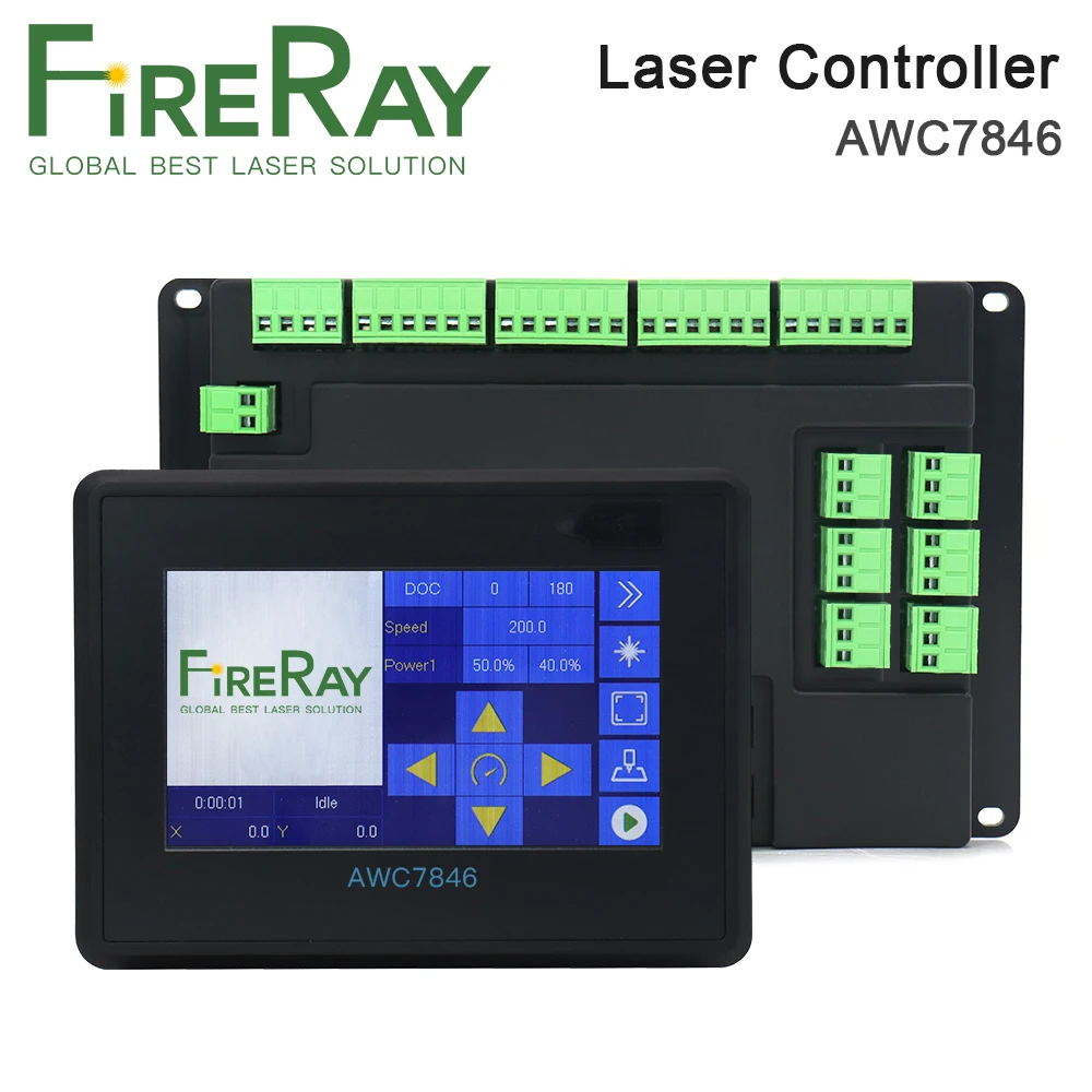 FireRay Trocen AWC7846 Co2 Laser Controller System for Co2 Laser Engraving and Cutting Machine
FireRay Trocen AWC7846 Co2 Laser Controller System for Co2 Laser Engraving and Cutting Machine
