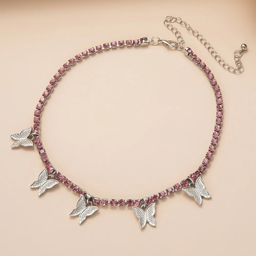 Rhinestone Butterfly Foot Women Bracelet On The Leg Bracelet Woman Anklets Chain Choker Collar Girls Women Jewelry 2021 Boho
Rhinestone Butterfly Foot Women Bracelet On The Leg Bracelet Woman Anklets Chain Choker Collar Girls Women Jewelry 2021 Boho