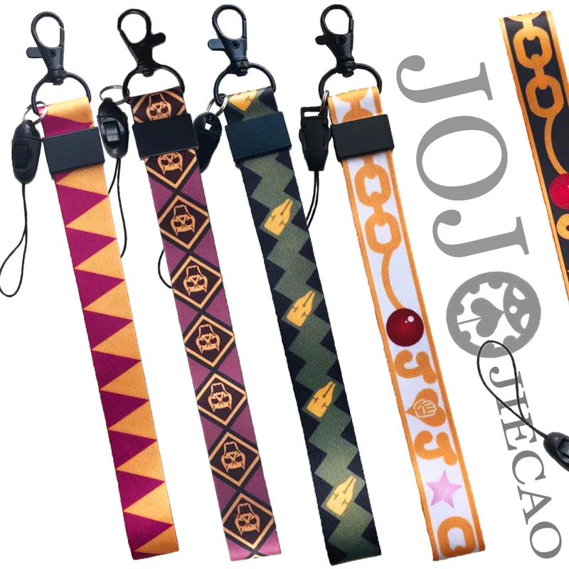 Anime JoJo Bizarre Adventure Lanyard Keychain Cartoon Streamer Bag Keyrings Pendant Neck Strap for ID Badge Phone Holder Unisex
Anime JoJo Bizarre Adventure Lanyard Keychain Cartoon Streamer Bag Keyrings Pendant Neck Strap for ID Badge Phone Holder Unisex