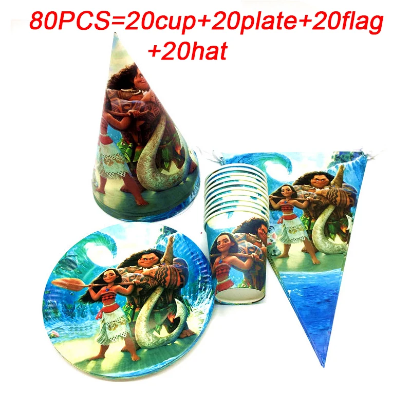40/80pcs Moana Maui Disposable Cup Plates Tableware Sets Children's Day Kids Birthday Decorations Banner Baby Girls Paper Hat
40/80pcs Moana Maui Disposable Cup Plates Tableware Sets Children's Day Kids Birthday Decorations Banner Baby Girls Paper Hat