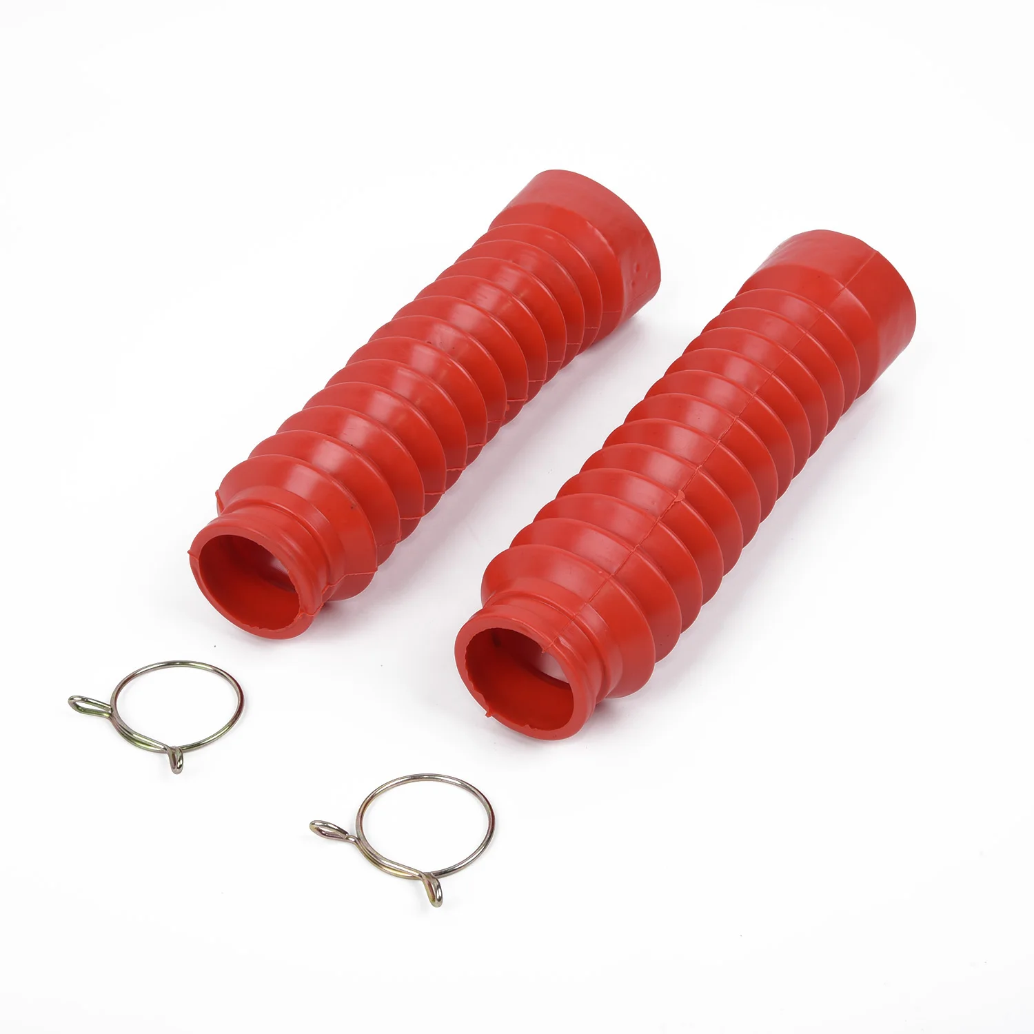 Universal Motorcycle Front Fork Cover Motorcycle Gator Fork Boots Rubber 25*28mm Motorcycle Gator Fork Boots
Universal Motorcycle Front Fork Cover Motorcycle Gator Fork Boots Rubber 25*28mm Motorcycle Gator Fork Boots