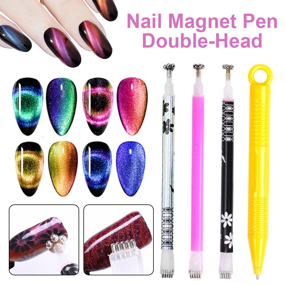 4g Nail Magnet Pen Double-Head/Single-Head Nail Magnet Stick for Cat Eye Gel Polish Nail Art Nail Magnet Tool
4g Nail Magnet Pen Double-Head/Single-Head Nail Magnet Stick for Cat Eye Gel Polish Nail Art Nail Magnet Tool