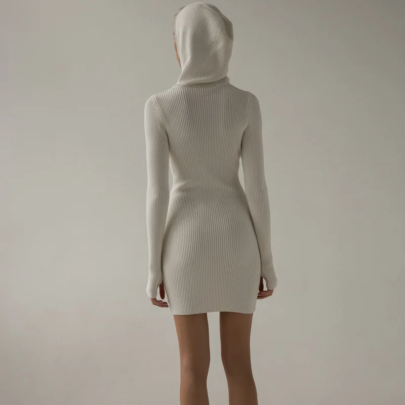 Women's Solid Casual Hoodies Dress Hot Slim Comfortable Mini Hoodied Dress Women Winter 2020 New White Dresses Female
Women's Solid Casual Hoodies Dress Hot Slim Comfortable Mini Hoodied Dress Women Winter 2020 New White Dresses Female