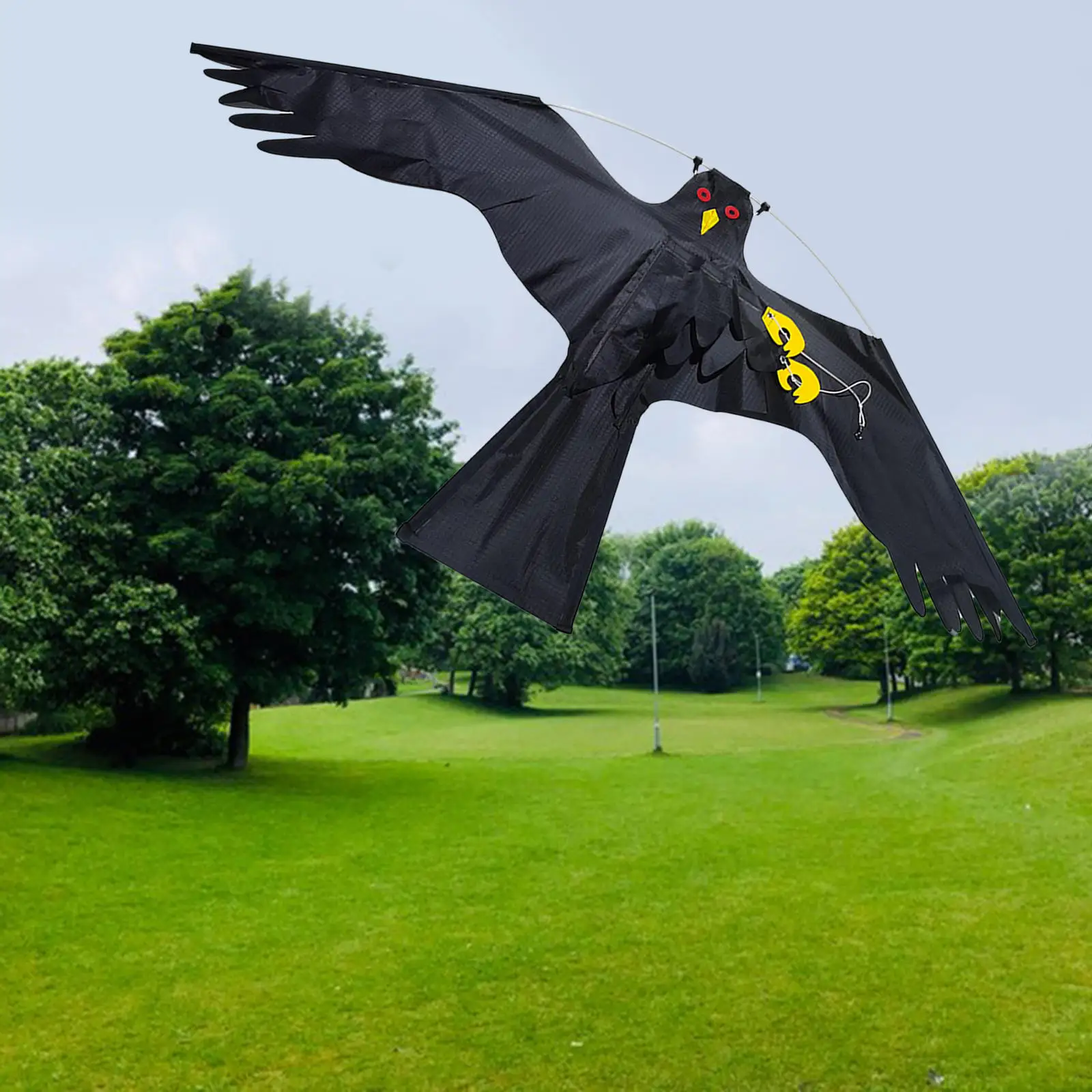 Lifelike Large Eagle Kite Bird Repeller Bird Scarer Pigeon Decoy with Reflective Eye Weed Pest Control Garden Scarer
Lifelike Large Eagle Kite Bird Repeller Bird Scarer Pigeon Decoy with Reflective Eye Weed Pest Control Garden Scarer