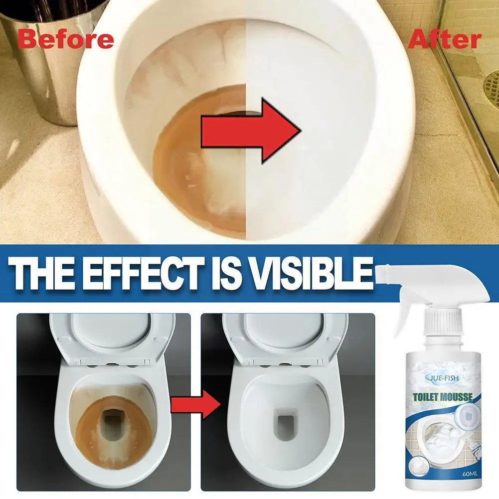 Toilet Foam Cleaner Multipurpose Powerful Toilet Cleaning Spray Easy Operation Xqmg Remover Dirt All-Purpose Cleaner Deodor J8T4
Toilet Foam Cleaner Multipurpose Powerful Toilet Cleaning Spray Easy Operation Xqmg Remover Dirt All-Purpose Cleaner Deodor J8T4