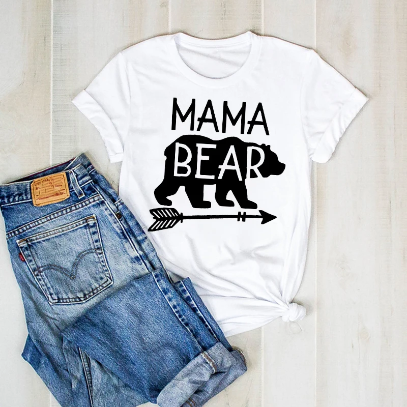 Women Print Lady Mom Arrow Printed Mama Bear Mother Graphic T Ladies Clothes Tee Female Top Tshirt Womens Shirt Clothing T-shirt
Women Print Lady Mom Arrow Printed Mama Bear Mother Graphic T Ladies Clothes Tee Female Top Tshirt Womens Shirt Clothing T-shirt