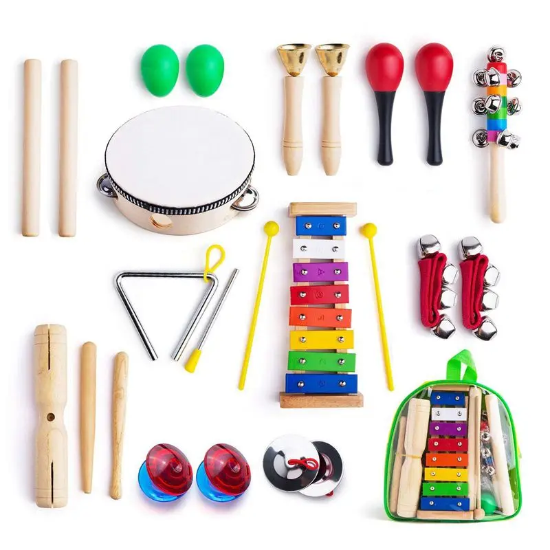 Musical Instruments for Toddler with Carry Bag,12 in 1 Music Percussion Toy Set for Kids with Xylophone,Rhythm Band,Tambourine,M
Musical Instruments for Toddler with Carry Bag,12 in 1 Music Percussion Toy Set for Kids with Xylophone,Rhythm Band,Tambourine,M