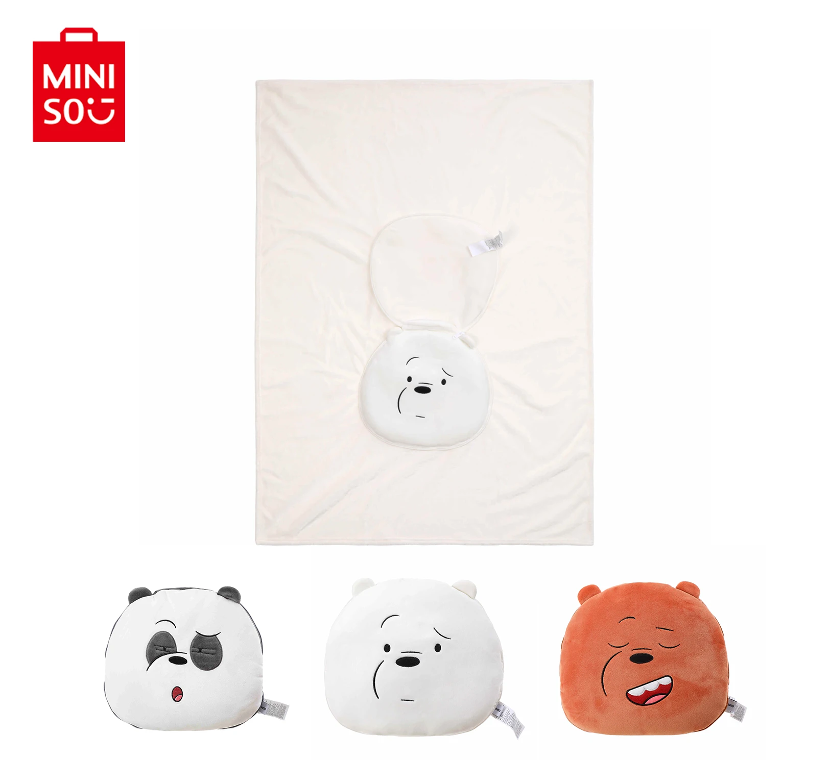 MINISO We Bare Bears-Air Conditioner Blanket Flannel Blanket Sofa Coral Fleece Kids Children Office Throw Pillow Blanket Cushion
MINISO We Bare Bears-Air Conditioner Blanket Flannel Blanket Sofa Coral Fleece Kids Children Office Throw Pillow Blanket Cushion