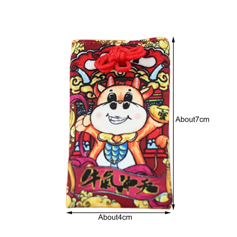 Omamori Red Auspicious Fragrant Year of the Ox Omamori For Health 
Omamori Red Auspicious Fragrant Year of the Ox Omamori For Health
