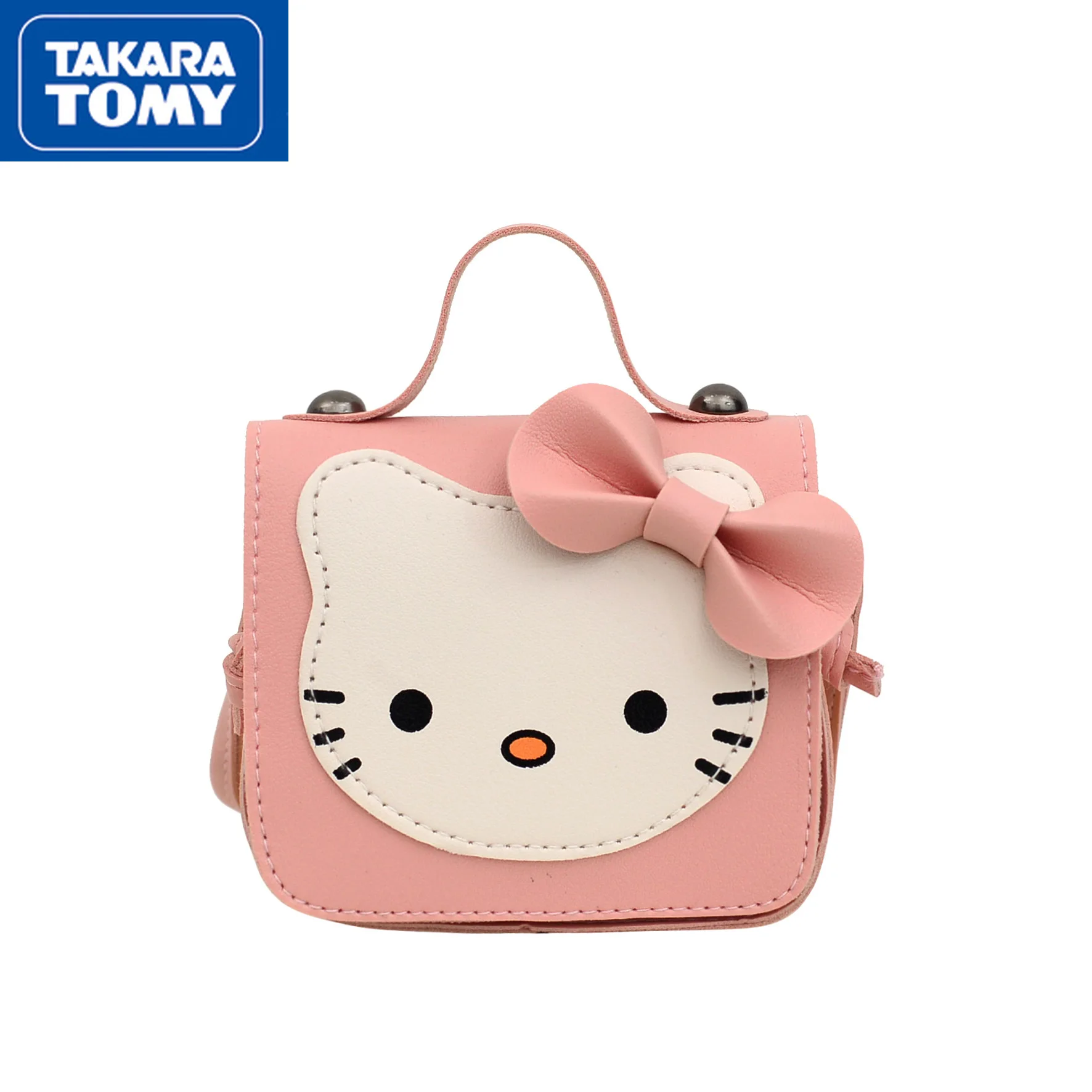 TAKARA TOMY Fashion Cute Cartoon Hello Kitty Messenger Bag Simple and Comfortable Waterproof Children's Shoulder Handbag
TAKARA TOMY Fashion Cute Cartoon Hello Kitty Messenger Bag Simple and Comfortable Waterproof Children's Shoulder Handbag