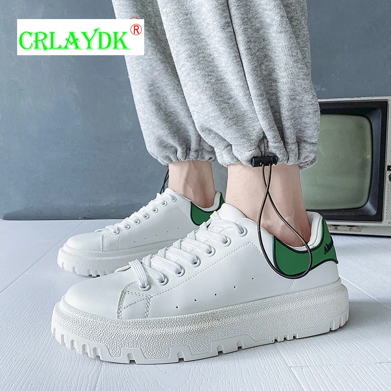 CRLAYDK Men's Casual Shoes Skateboarding Platform Fashion Sports Walking Sneakers Increased Trend White Classic Tennis Footwear
CRLAYDK Men's Casual Shoes Skateboarding Platform Fashion Sports Walking Sneakers Increased Trend White Classic Tennis Footwear
