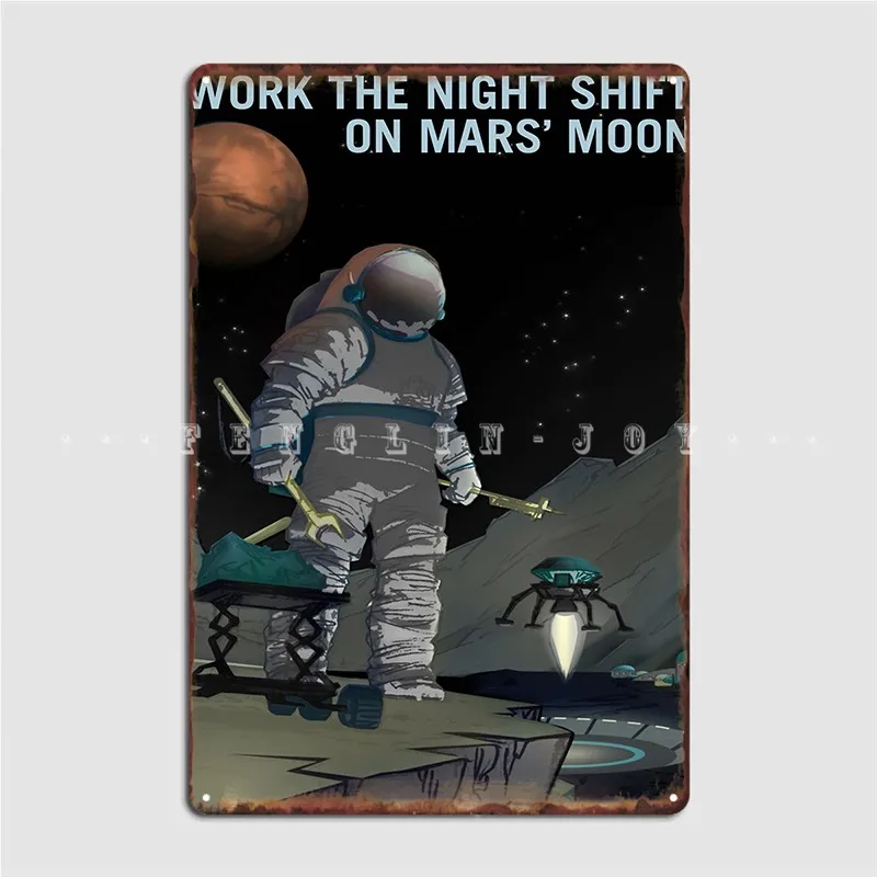Night Shift Workers Wanted On Mars Poster Metal Plaque Kitchen Wall Decor Wall Cave Personalized Tin Sign Poster
Night Shift Workers Wanted On Mars Poster Metal Plaque Kitchen Wall Decor Wall Cave Personalized Tin Sign Poster
