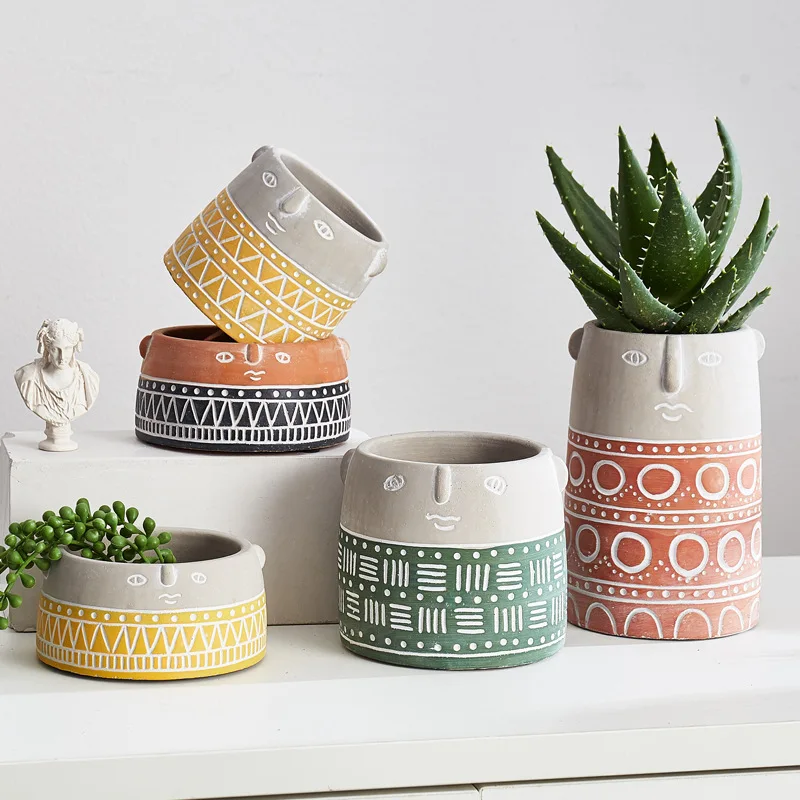 Home Decor artistical Ceramic Vase for Flowers Abstract Human Face Nordic Decoration Home Vase luxury Pot For Dried Flower
Home Decor artistical Ceramic Vase for Flowers Abstract Human Face Nordic Decoration Home Vase luxury Pot For Dried Flower
