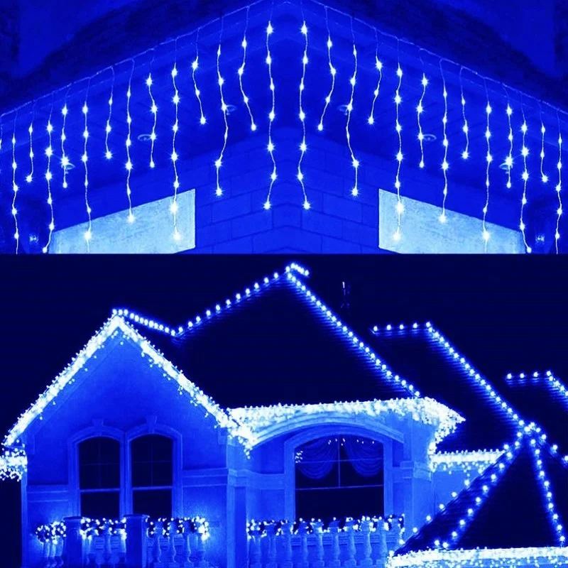 Festoon Led Light Street Garland New Year Curtain Waterfall Lights 5m Droop 0.4-0.6m Christmas Decor for Eaves Garden Outdoor
Festoon Led Light Street Garland New Year Curtain Waterfall Lights 5m Droop 0.4-0.6m Christmas Decor for Eaves Garden Outdoor