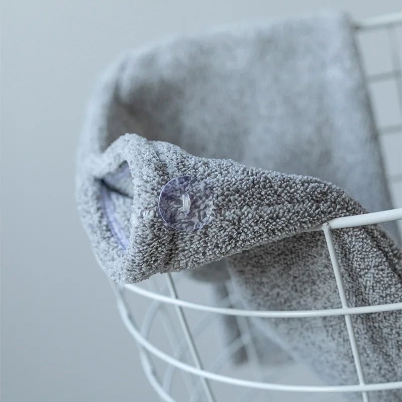 Gray Striped Dry Hair Cap Coral Fleece Adult Ladies Dry Hair Towel Household Baotou Absorbent Quick-Drying Thickened Shower Cap
Gray Striped Dry Hair Cap Coral Fleece Adult Ladies Dry Hair Towel Household Baotou Absorbent Quick-Drying Thickened Shower Cap