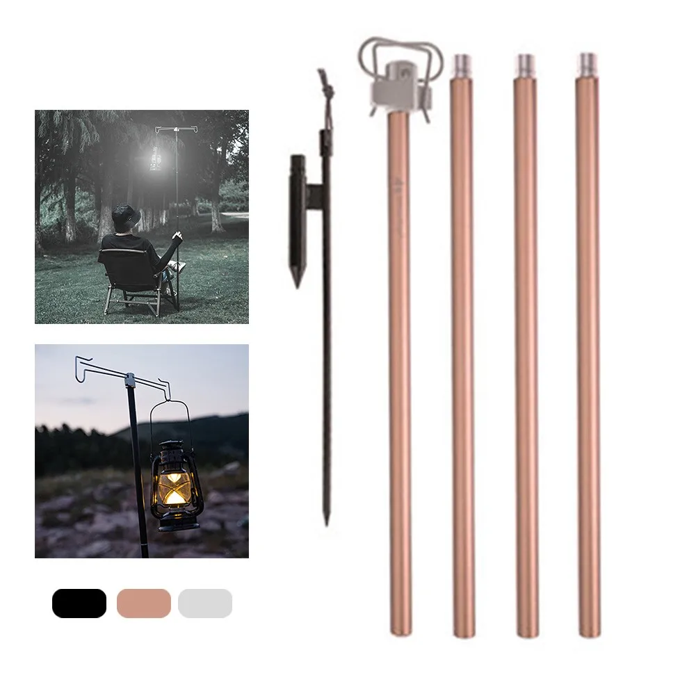 Folding Lamp Pole Kit Portable Outdoor Camping Picnic Travel Ground Fixing Detachable Lantern Stand Tent Light Holder Hangers
Folding Lamp Pole Kit Portable Outdoor Camping Picnic Travel Ground Fixing Detachable Lantern Stand Tent Light Holder Hangers