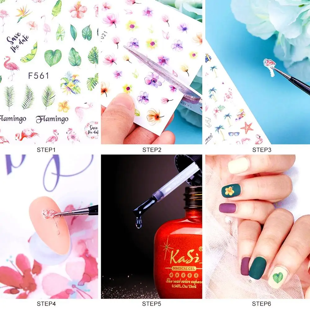 2020 New Cartoon Rabbit Cat Deer Flamingo Flower Leaf Pattern Nail Art Stickers Water Film Paper Manicure DIY Decors 
2020 New Cartoon Rabbit Cat Deer Flamingo Flower Leaf Pattern Nail Art Stickers Water Film Paper Manicure DIY Decors