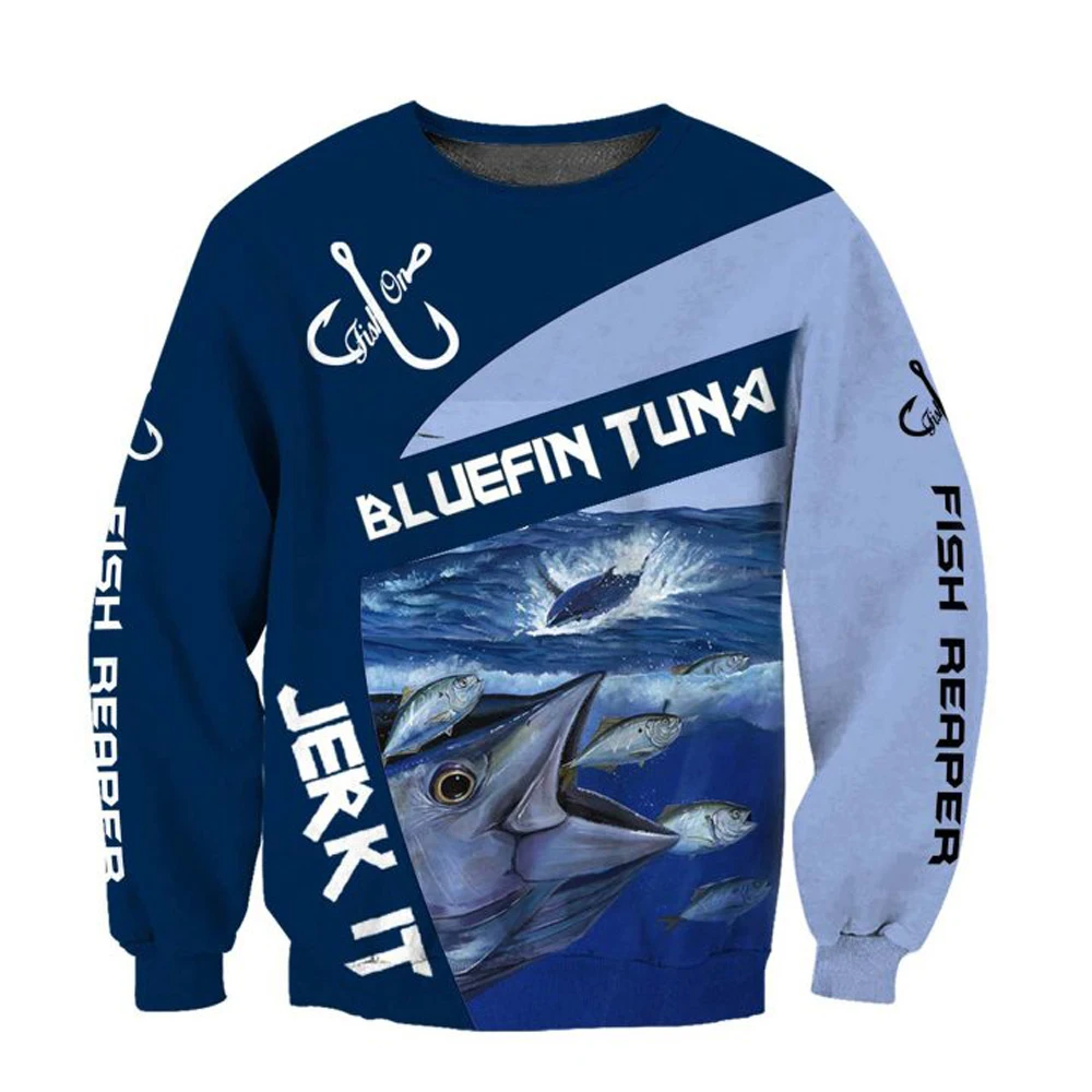 Bluefin Tuna Fishing 3D Printed Men women Hoodies Retro Harajuku Fashion Hooded Sweatshirt Hoody Casual streetwear zip hoodies
Bluefin Tuna Fishing 3D Printed Men women Hoodies Retro Harajuku Fashion Hooded Sweatshirt Hoody Casual streetwear zip hoodies