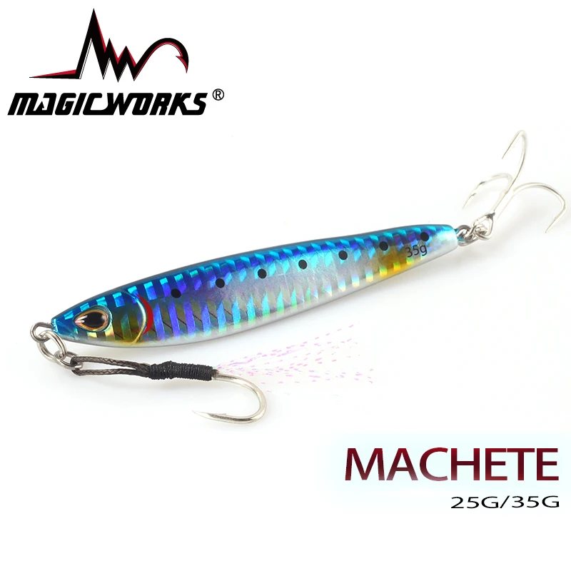 MAGIC WORKS Metal Casting Jig Spoon 25G 35G Shore Drag Cast Jigging Fishing Lure Artificial Bait Sea Bass Lure Fishing Tackle
MAGIC WORKS Metal Casting Jig Spoon 25G 35G Shore Drag Cast Jigging Fishing Lure Artificial Bait Sea Bass Lure Fishing Tackle