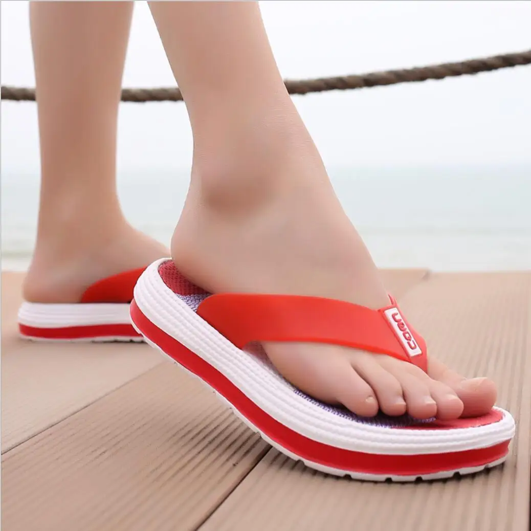 Summer Women Slippers Flip Flops Soft PVC Prevent Slippery Sport Beach Shoes Soft Shoes platform Slides Sandals Chaussures Femme
Summer Women Slippers Flip Flops Soft PVC Prevent Slippery Sport Beach Shoes Soft Shoes platform Slides Sandals Chaussures Femme