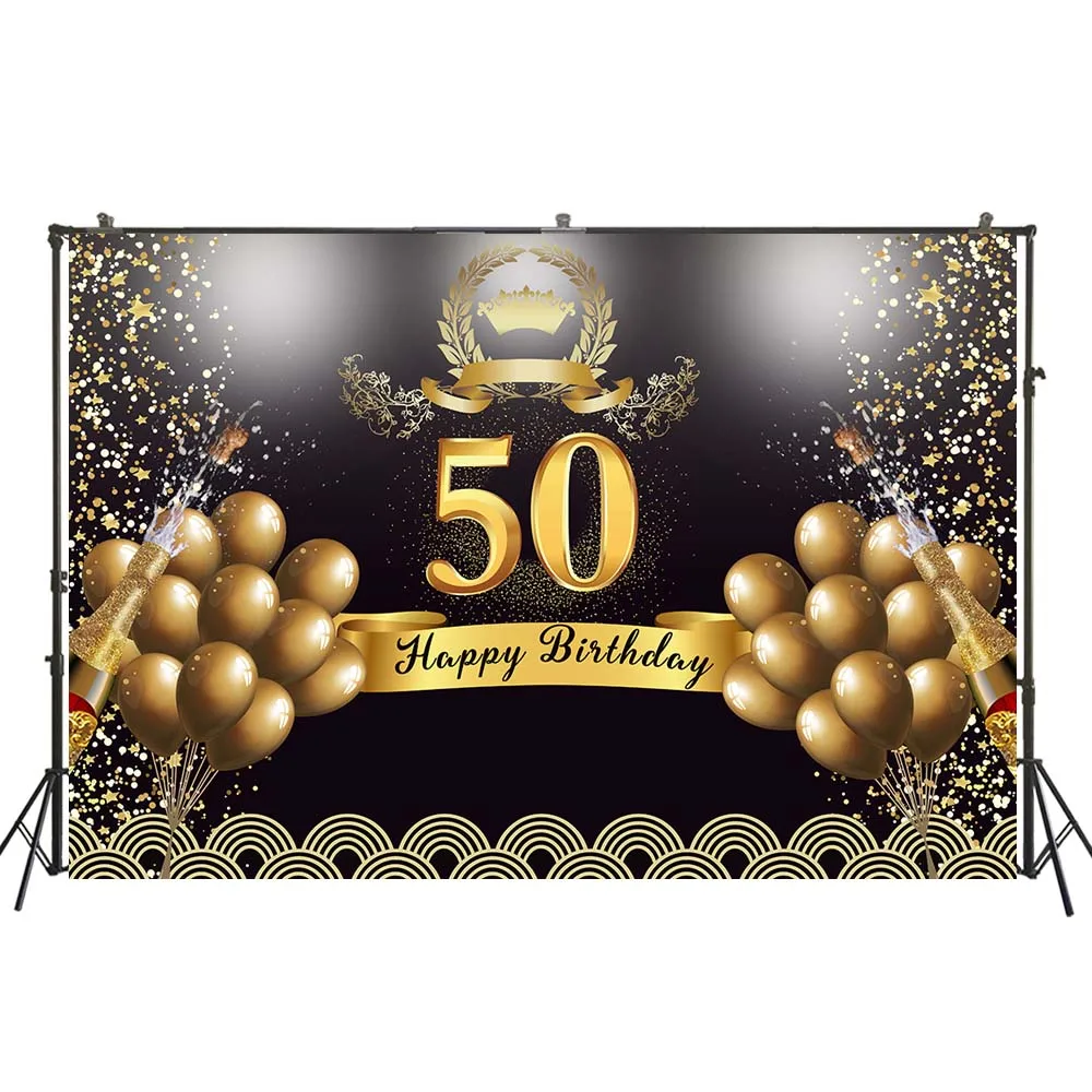 50 happy birthday Backdrop adults 50th birthday Background black gold bubbly Decorations fabulous Dessert Table Mural Banner
50 happy birthday Backdrop adults 50th birthday Background black gold bubbly Decorations fabulous Dessert Table Mural Banner