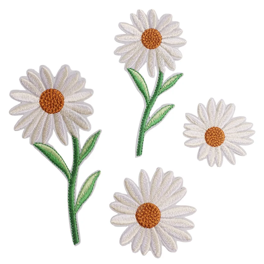 Sunflower Butterfly Combination Embroidery Cloth Sticker Full Set Mixed Pack White Chrysanthemum Flower Patch Sticker Adhesive
Sunflower Butterfly Combination Embroidery Cloth Sticker Full Set Mixed Pack White Chrysanthemum Flower Patch Sticker Adhesive