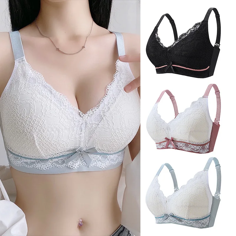 Honviey Sexy lace latex bras seamless push up lingerie bra comfortable bra vest bralette sleep bra big breasts show small bra
Honviey Sexy lace latex bras seamless push up lingerie bra comfortable bra vest bralette sleep bra big breasts show small bra
